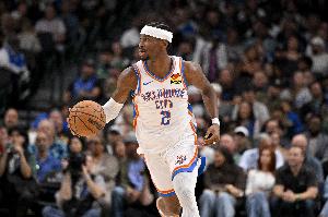 雷霆在赛季开始后至少5连胜 队史第三次&上一次还是11-12赛季