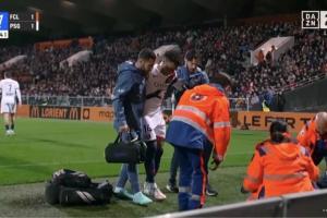 祝好！杜埃突破中倒地十分痛苦，法媒称可能长期缺阵